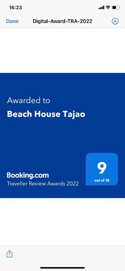 Beach House Tajao La Jaca Exterior foto